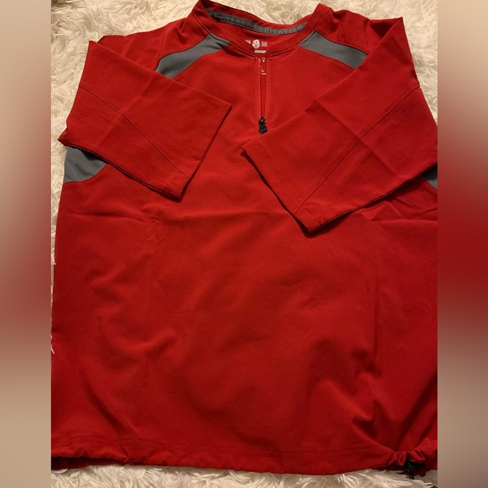 NWOT DeMarini Short Sleeved 1/4 Zip Wind Breaker Pullover